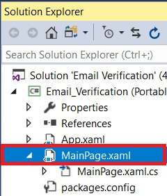 Email Verification In Android and UWP Using Xamarin.Forms