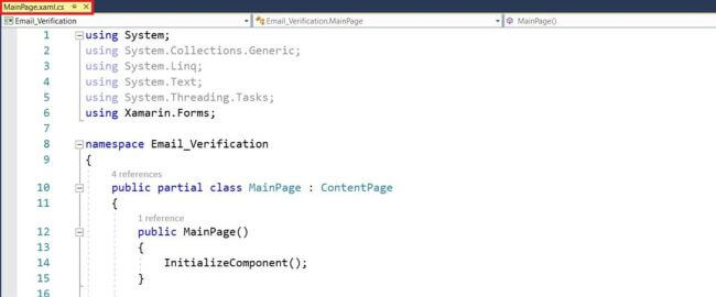 Email Verification In Android and UWP Using Xamarin.Forms