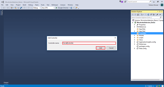 ActionName Selectors In ASP.NET MVC