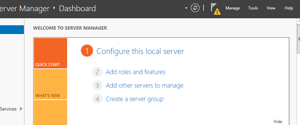 Add Roles and Features