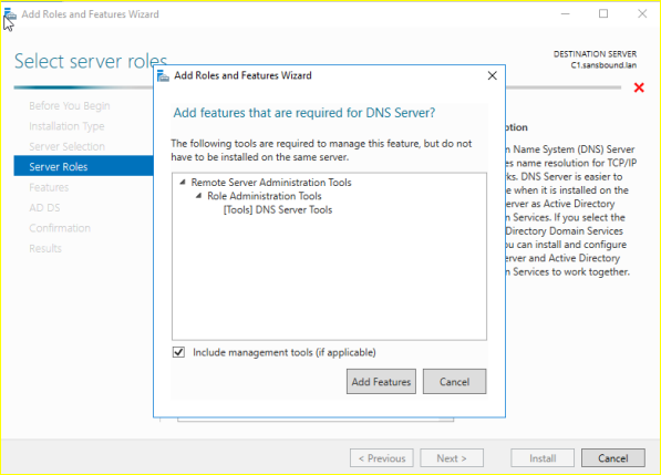 Add features for DNS server
