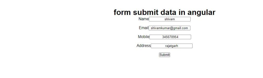 Add Data To The Server Using The Web API In Angular Using Node.js And VS Code