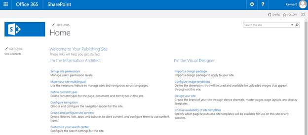 Add In Built Web Parts In SharePoint Modern Site Page