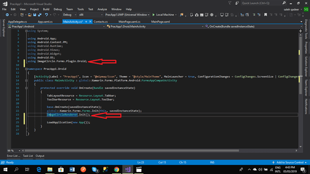 Adding Circle Image To Your Application