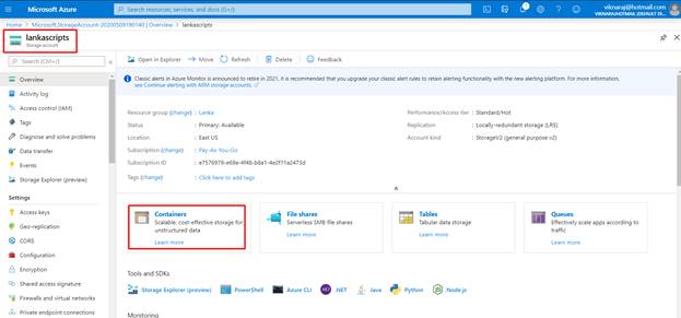 Adding Custom Script Extension In Azure Virtual Machine