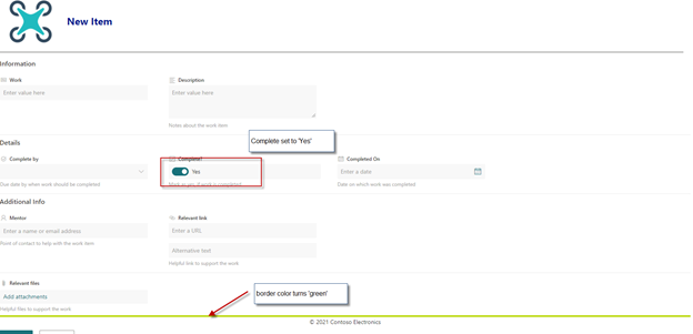 Adding Footer To The Form