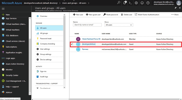 Azure Active Directory
