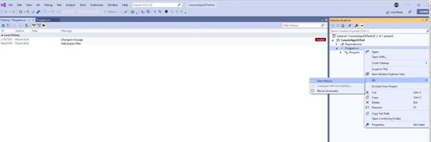 Adding The GIT Menu To Visual Studio 2019
