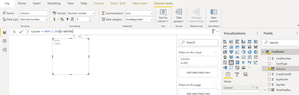 Advanced Statistical Functions Of Power BI