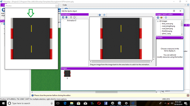 Adventure Car Race Using Native Platform In Gdevelop