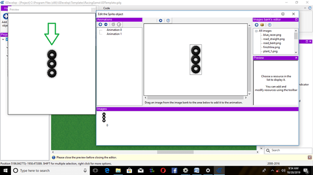 Adventure Car Race Using Native Platform In Gdevelop