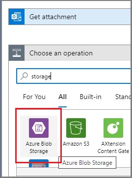 Azure blob storage