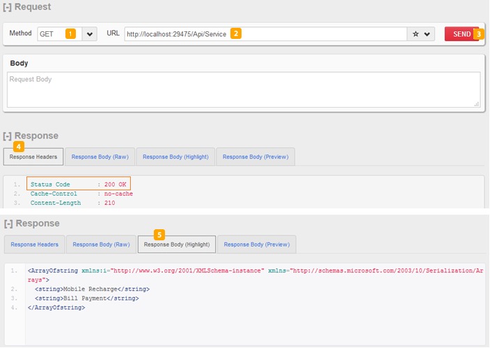 deserialize http response message c#
