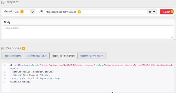 what are the different http methods used in web api
