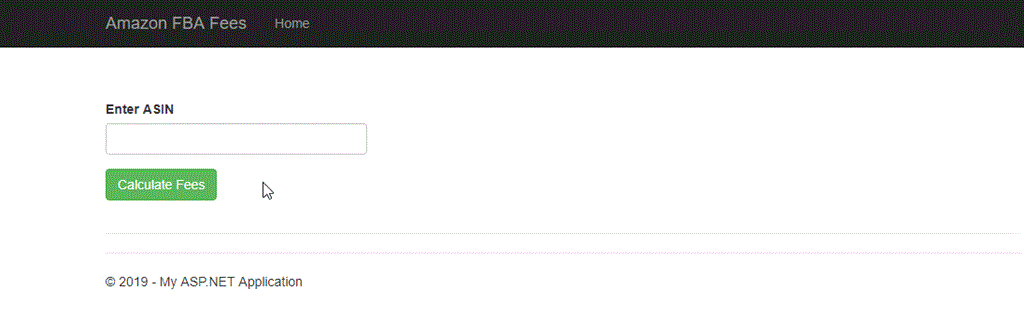 Amazon FBA Fee Using Amazon MWS API In C#