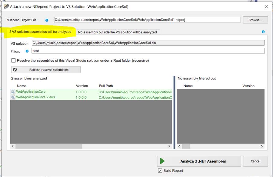 An Introduction To Using NDepend In Visual Studio