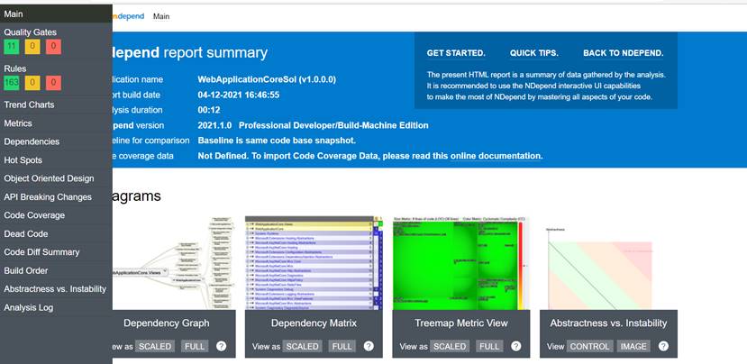 An Introduction To Using NDepend In Visual Studio