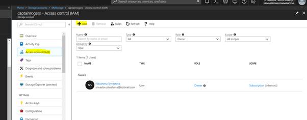 Microsoft Azure Storage