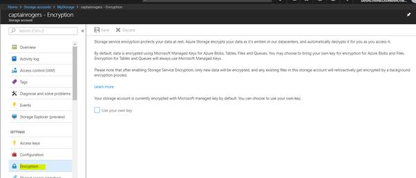 Microsoft Azure Storage