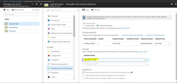 Microsoft Azure Storage