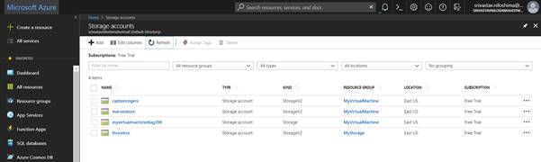 Microsoft Azure Storage