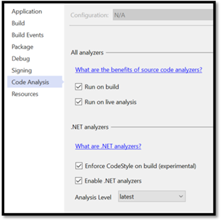 Analyzing Code For Issues In .NET 5