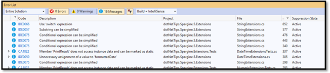 Analyzing Code For Issues In .NET 5