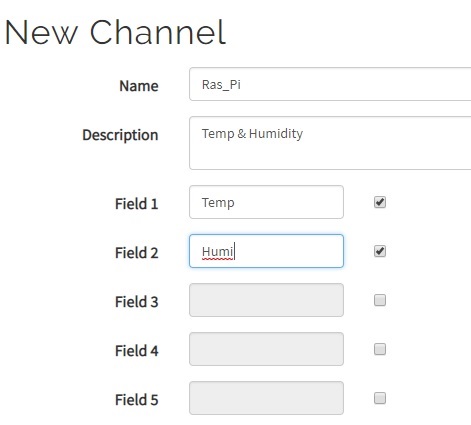 Analyzing Live Data Streams In The Cloud Using Raspberry Pi, DHT11 And Thingspeak