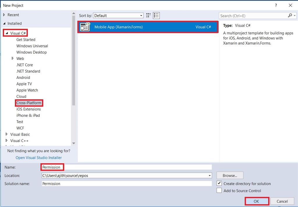Android Application Aunthetications Using Xamarin.Forms