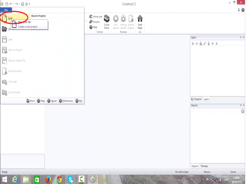 build the new game angry bird using constructor 2 platform