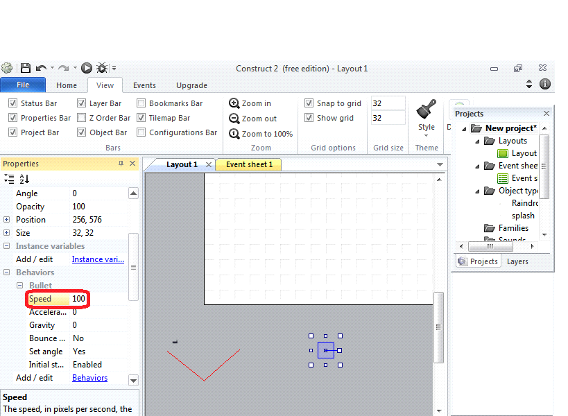 build the new game angry bird using constructor 2 platform