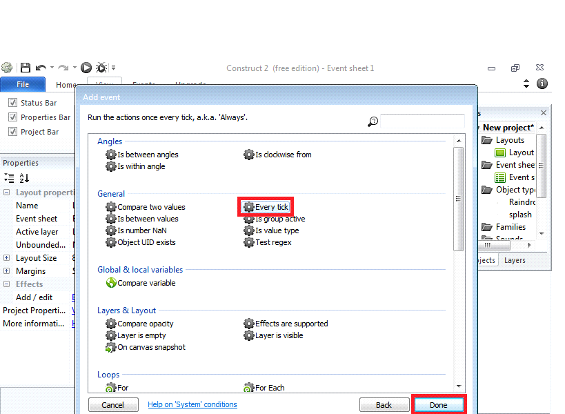 build the new game angry bird using constructor 2 platform