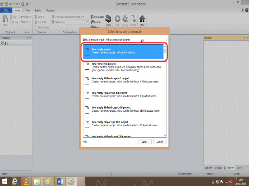 build the new game angry bird using constructor 2 platform