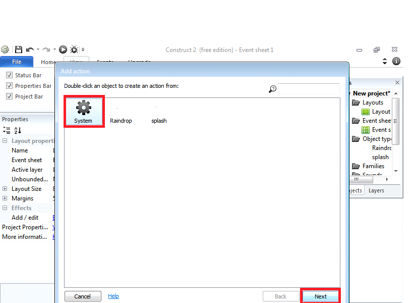 build the new game angry bird using constructor 2 platform
