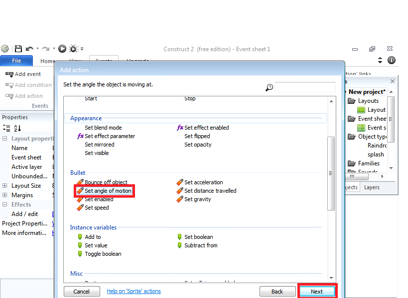 build the new game angry bird using constructor 2 platform