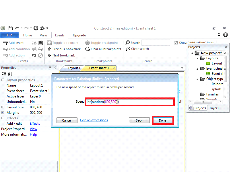 build the new game angry bird using constructor 2 platform