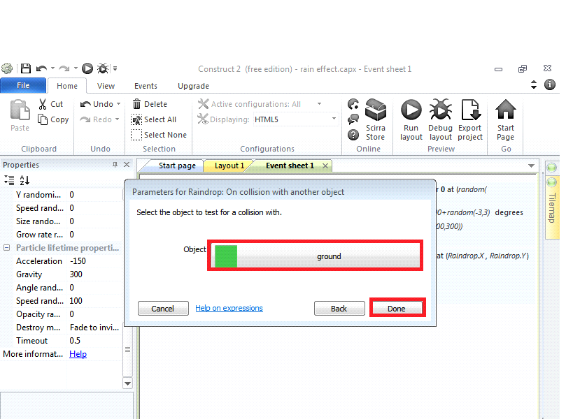 build the new game angry bird using constructor 2 platform