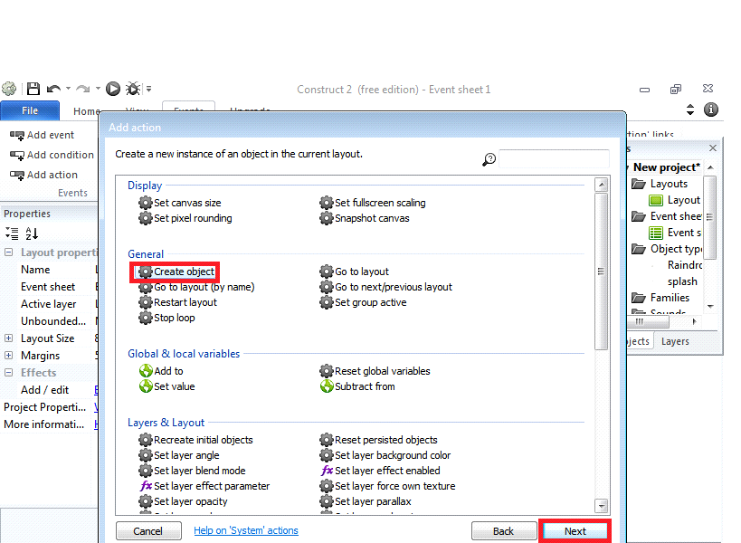 build the new game angry bird using constructor 2 platform