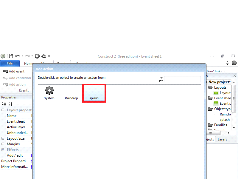 build the new game angry bird using constructor 2 platform