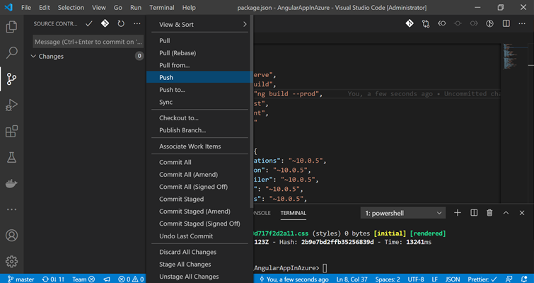 Angular 10 Project In Azure DevOps CI/CD With Azure Repos or GitHub And ...