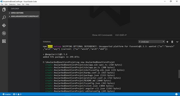 Angular 5 App With ASP.NET Core 2.0 Web API
