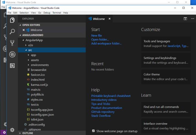 File Structure In Solution Explorer