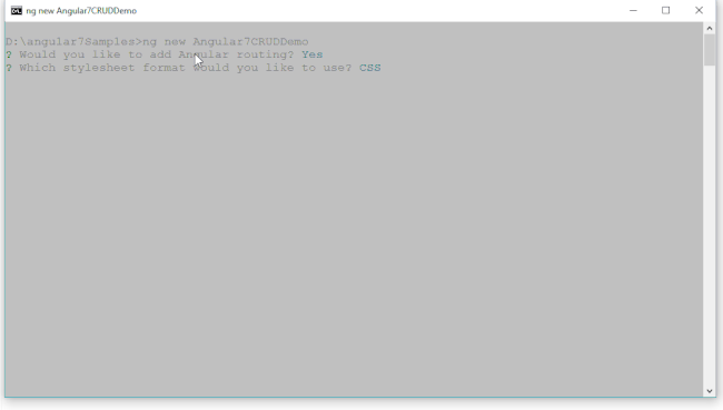 Angular 7 SPA CRUD With ASP.NET Core And Entity Framework Core