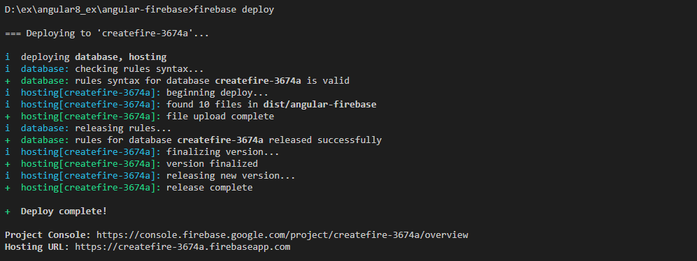 Angular App Deploy To Firebase