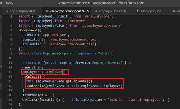 Using HTTP With Observables In Angular
