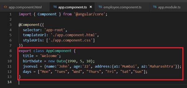 Using Pipes In Angular