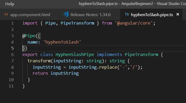 Using Pipes In Angular