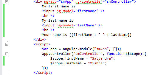 AngularJS - Controllers And Scopes