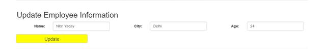 AngularJS CRUD Operation Using ASP.NET MVC