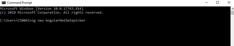 Angular Material DatePicker